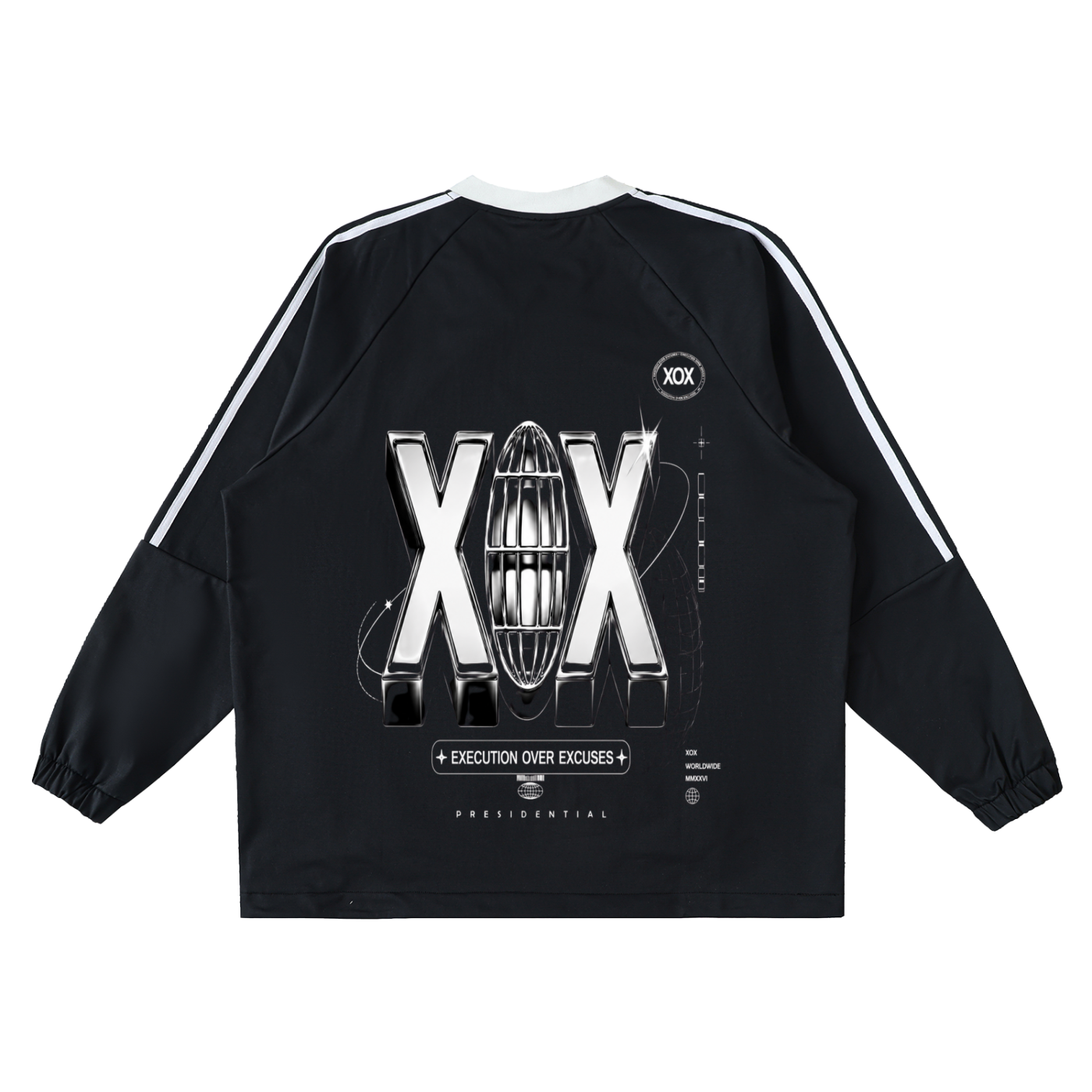 XOX - Presidential Motocross V-Neck Long Sleeve Shirt