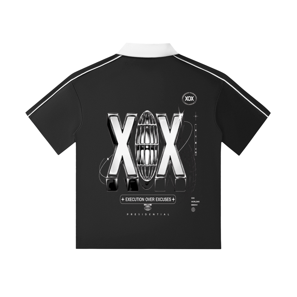 Polo XOX -Rugby Sleeve Polo Shirt