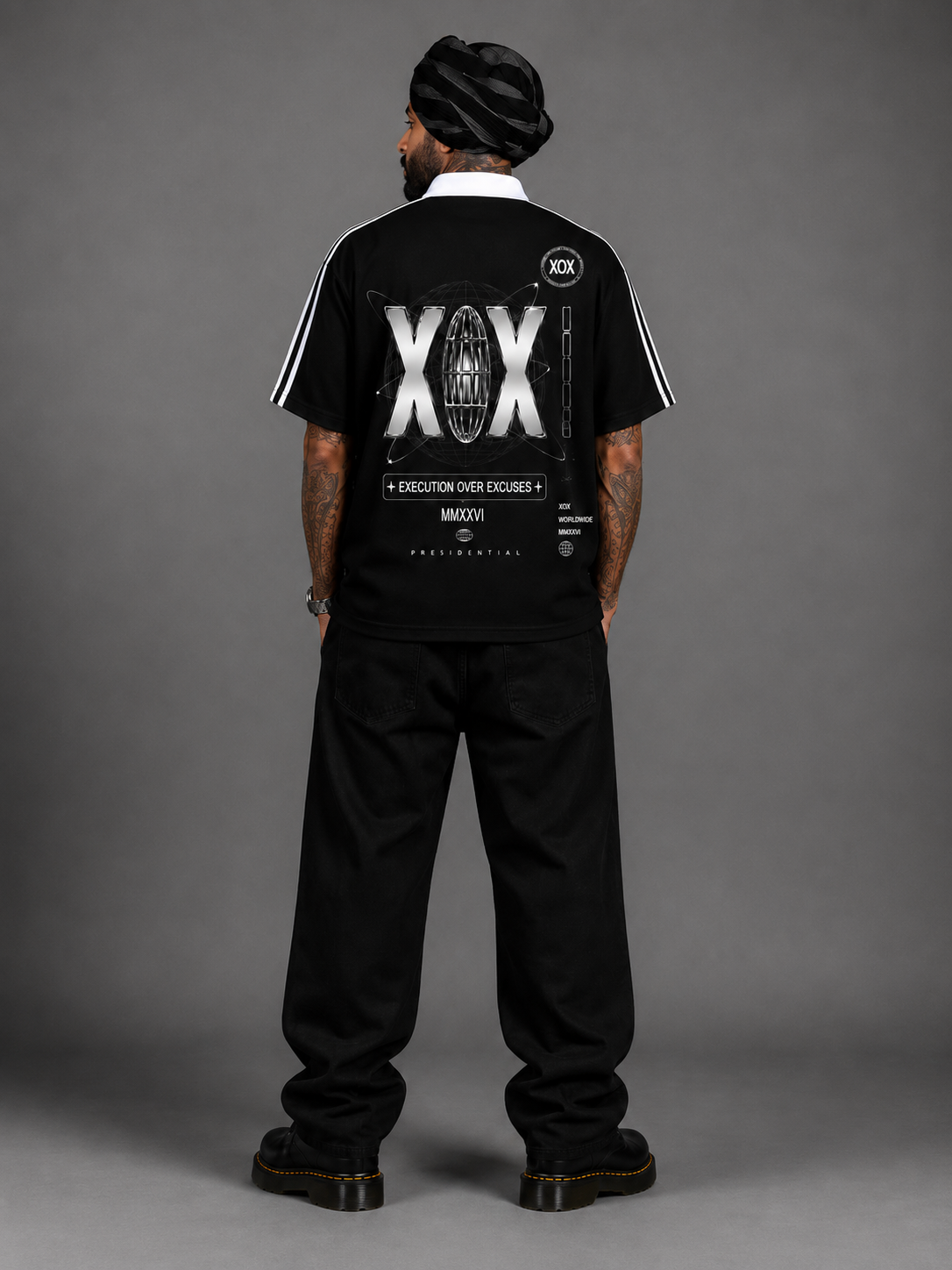 Polo XOX -Rugby Sleeve Polo Shirt